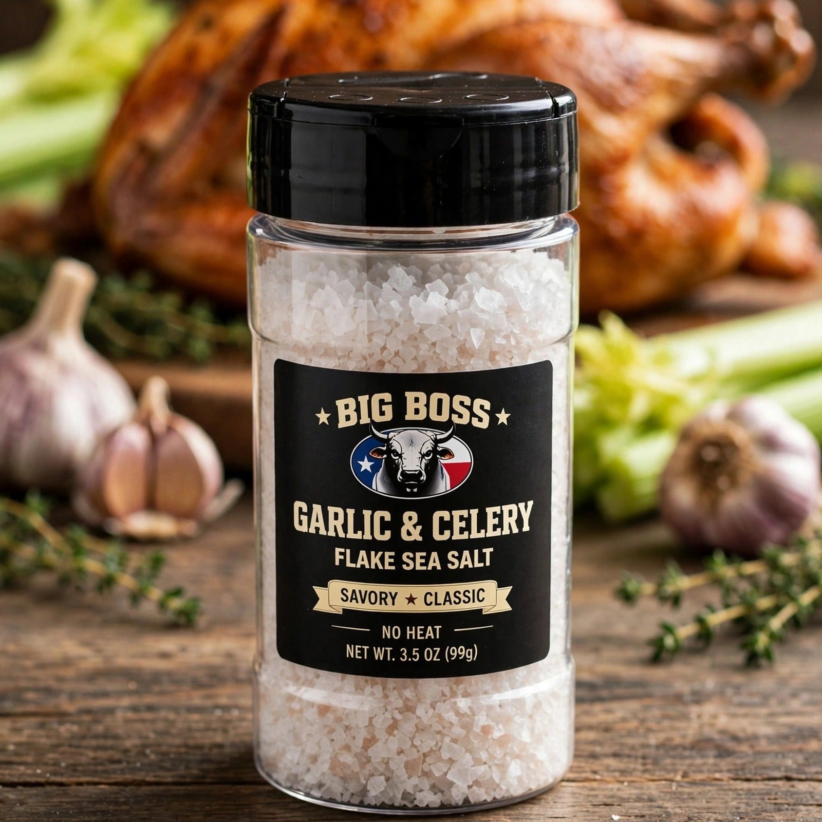 Big Boss Garlic & Celery Flake Sea Salt